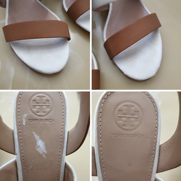 Tory Burch Estella Embellished Sandal Size 10 - Picture 12 of 16